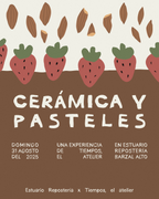 Cerámica y Pasteles en Estuario Repostería