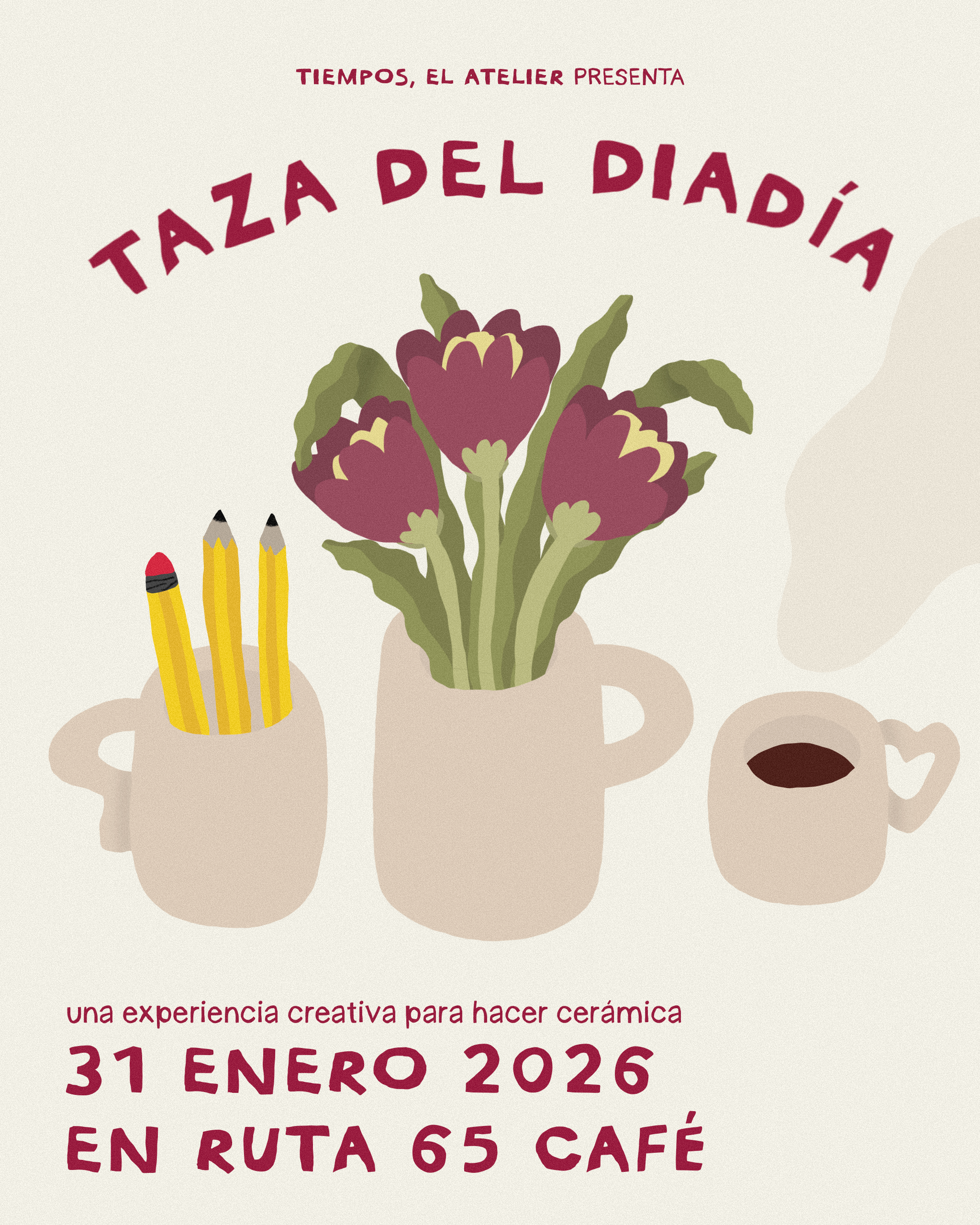 Taza del diadía en Ruta 65 café | 31 ENERO 2026